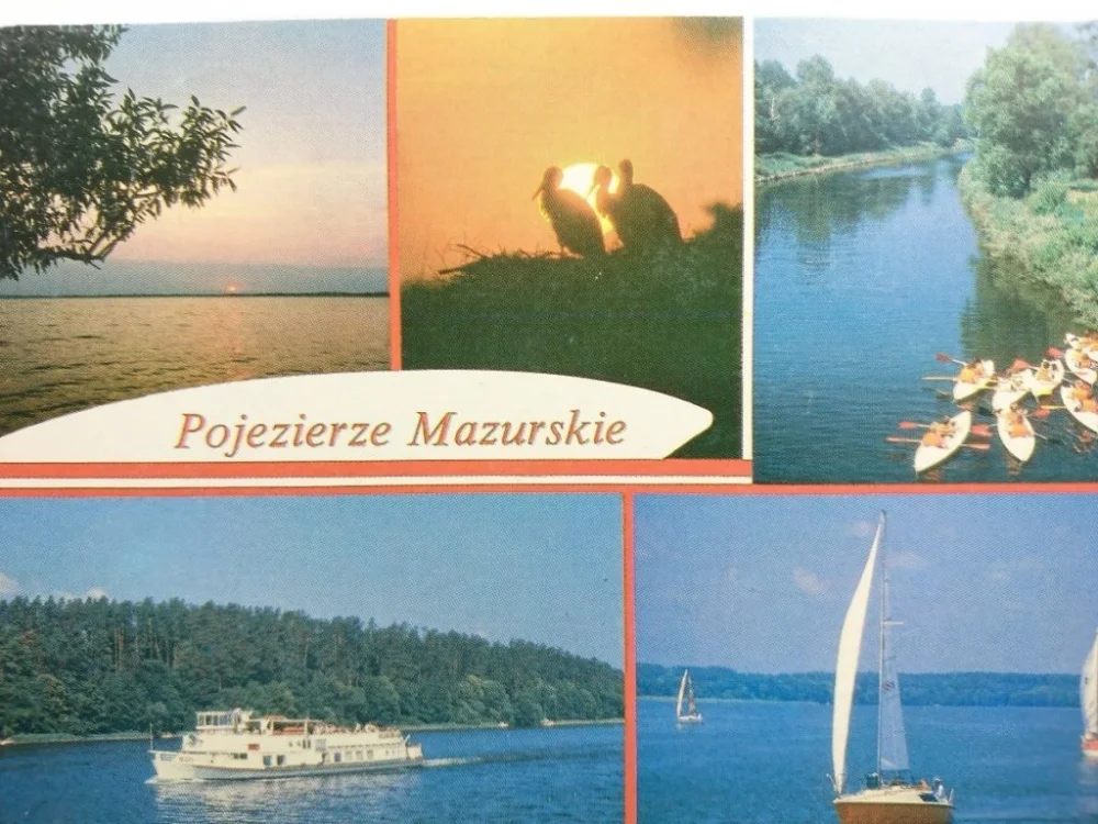 Dodaj do koszyka POJEZIERZE MAZURSKIE. JEZIORO DOBSKIE FOT. BLIŃSCY