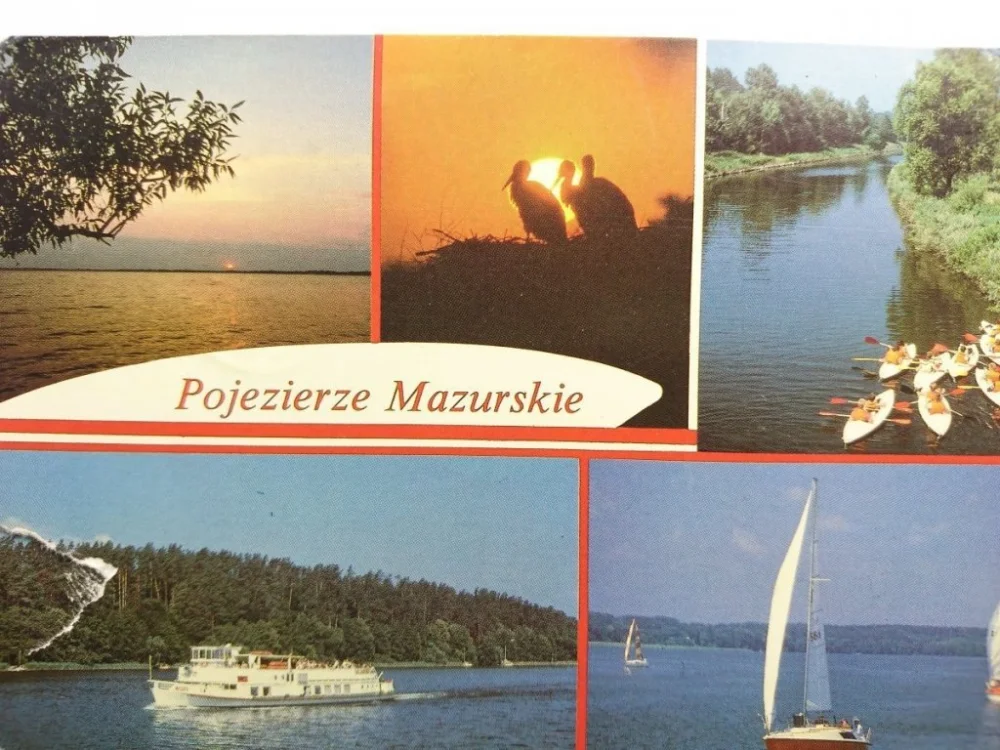 POJEZIERZE MAZURSKIE. JEZIORO DOBSKIE FOT. BLIŃSCY Wyprzedaż