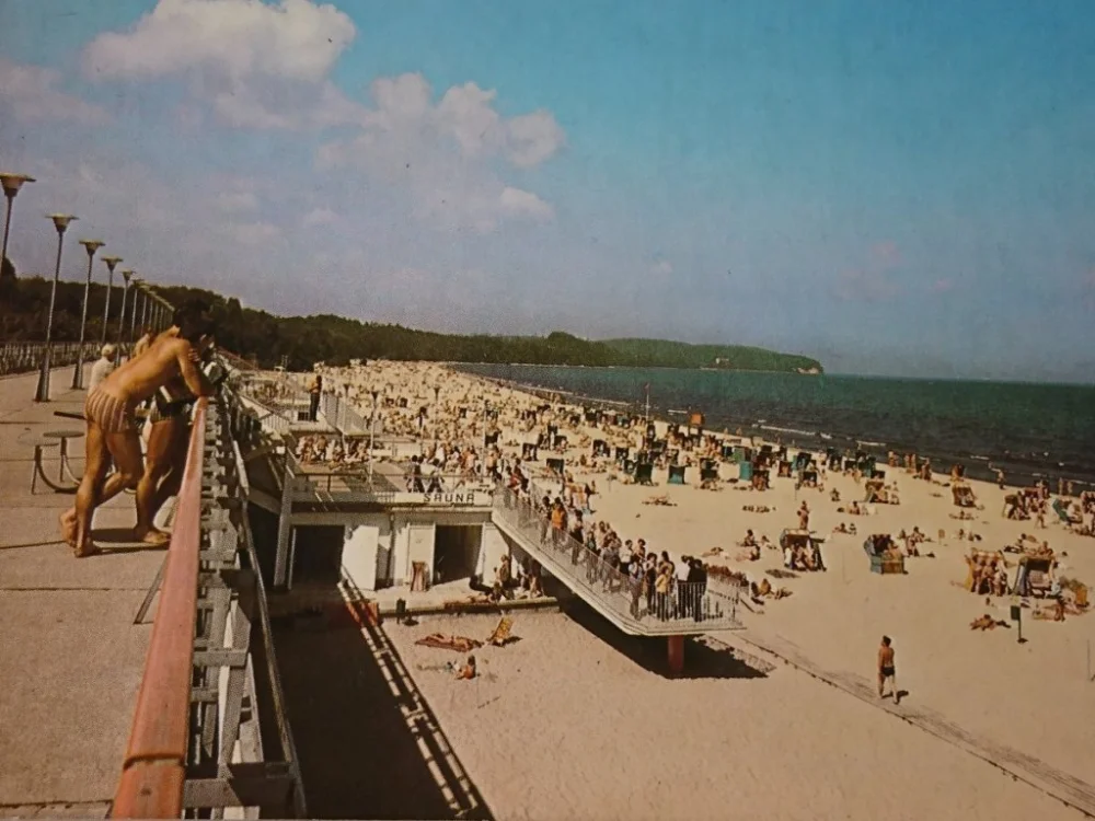 Popularny SOPOT. WIDOK Z TARASU ŁAZIENEK... FOT. KAMIŃSKI