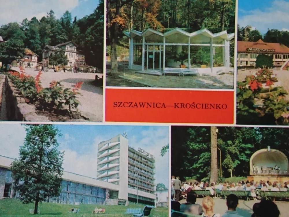 Popularny SZCZAWNICA KROŚCIENKO. PLAC DIETLA... FOT. STASIAK