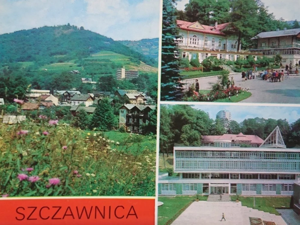 Wybór klientów SZCZAWNICA. FRAGMENT UZDROWISKA FOT. W. STASIAK