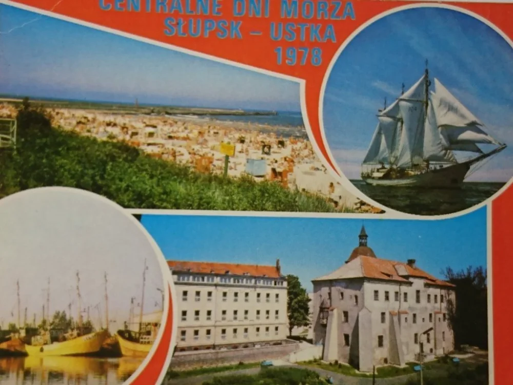 Okazja CENTRALNE DNI MORZA. SŁUPSK-USTKA 1978 FOT ZBORSKI