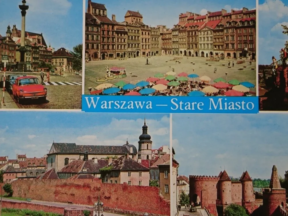 WARSZAWA. PLAC ZAMKOWY. RYNEK... FOT. RACZKOWSKI Ograniczona ilość