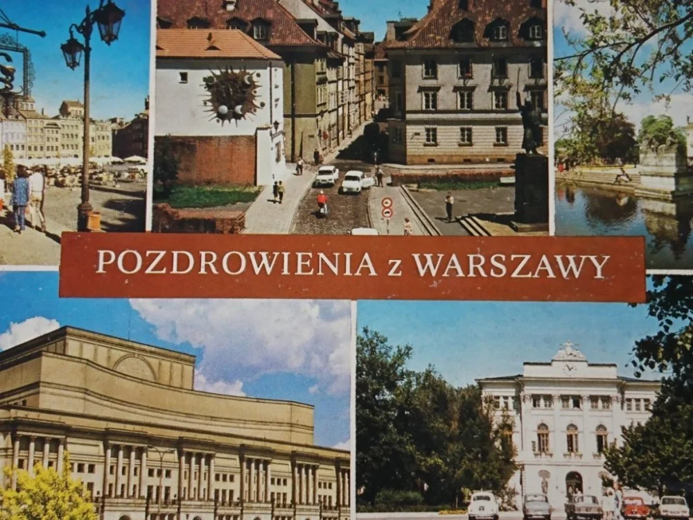 Oferta POZDROWIENIA Z WARSZAWY. RYNEK STAREGO FOT ZBORSKI