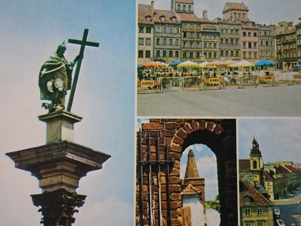 WARSZAWA. KOLUMNA ZYGMUNTA III WAZY FOT. ZBORSKI Promocja