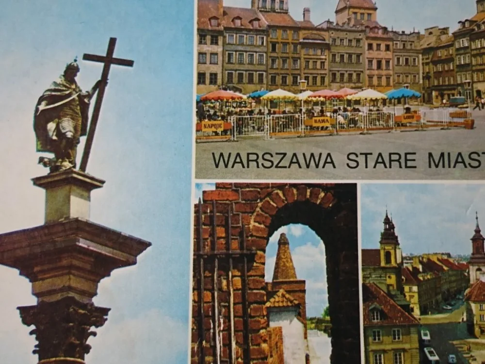 WARSZAWA. STARE MIASTO. KOLUMNA... FOT. ZBORSKI Ostatnie sztuki