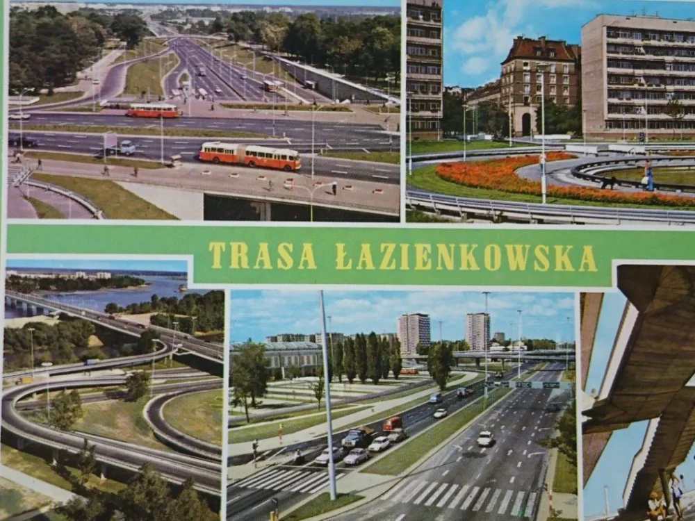 Kup teraz WARSZAWA. TRASA ŁAZIENKOWSKA... FOT. R. DUDLEY