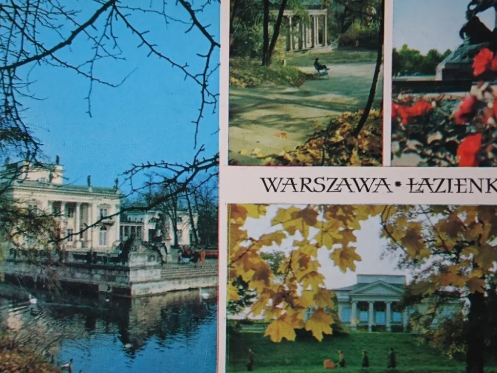 Szybka dostawa WARSZAWA. ŁAZIENKI - PAŁAC... FOT. T. BILIŃSKI