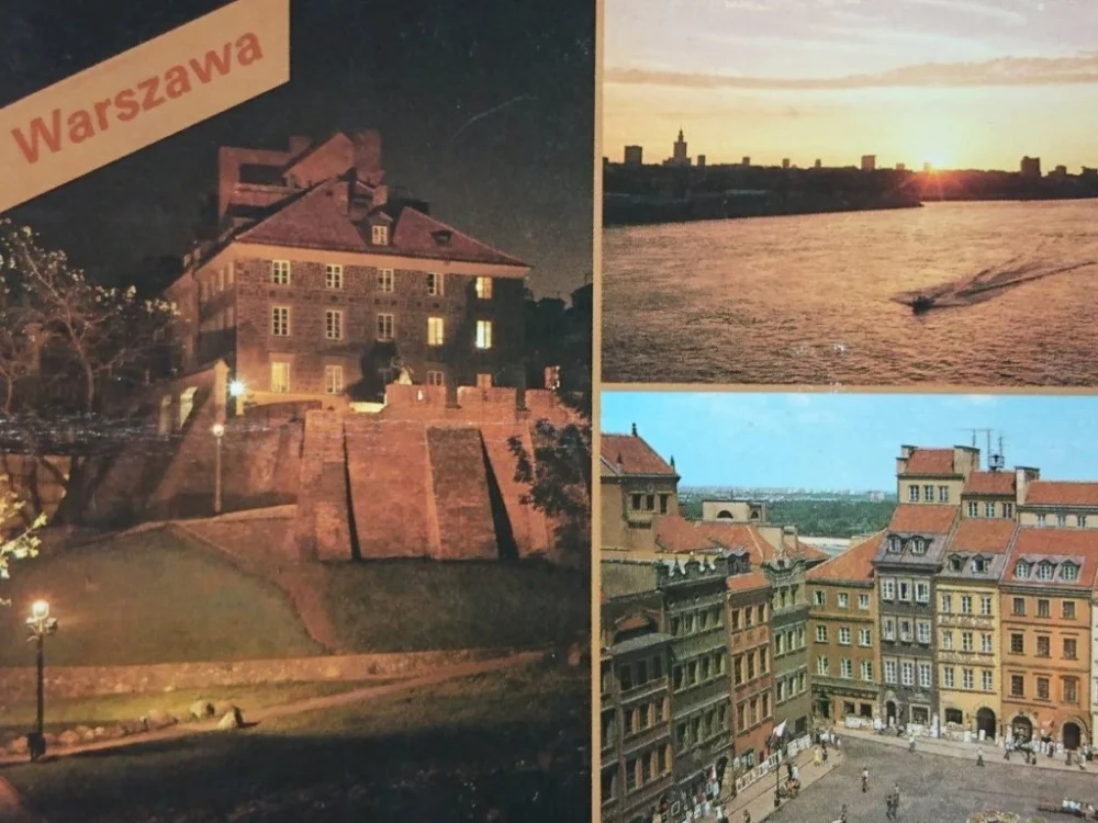 WARSZAWA. WIDOK STAREGO MIASTA... FOT. RUCKGABER Szybka dostawa