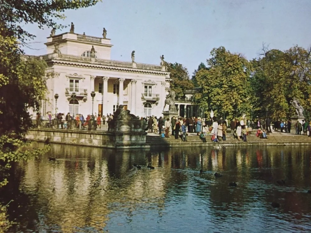 Tylko dziś WARSZAWA. PAŁAC W ŁAZIENKACH... FOT. E. PASZKOWSKA