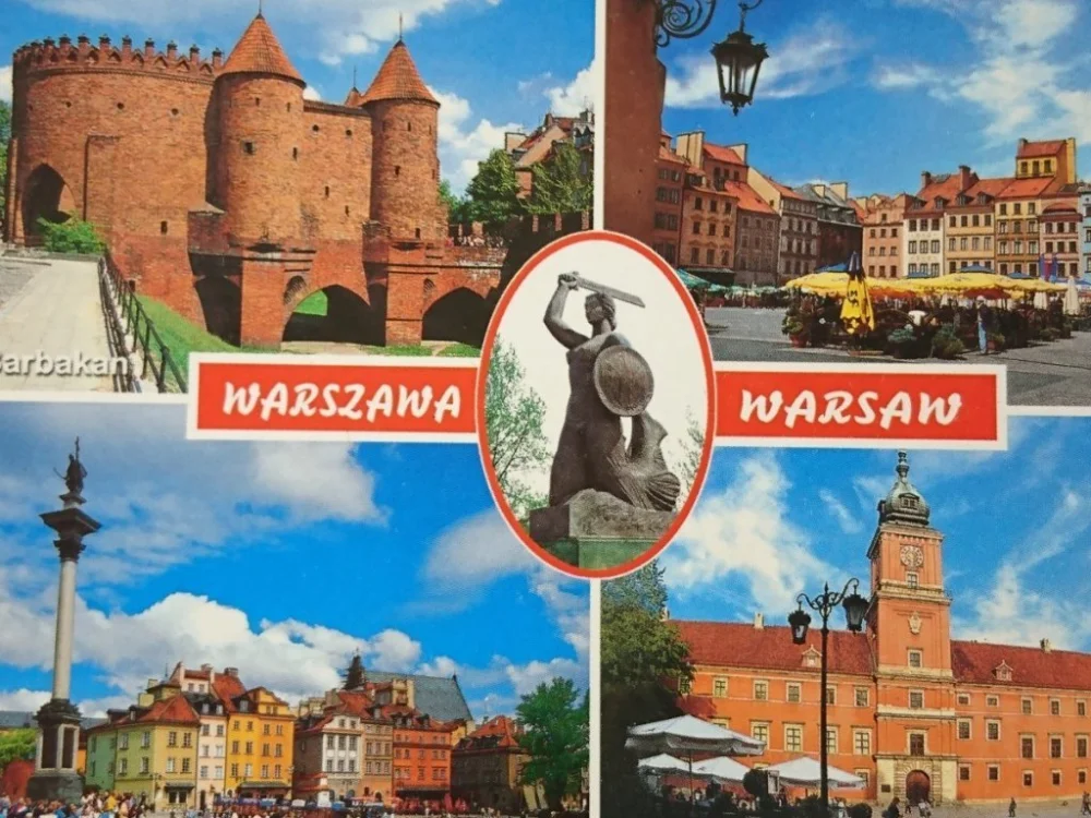 Ekspresowa dostawa WARSZAWA. BARBAKAN, RYNEK STAREGO MIASTA, PLAC