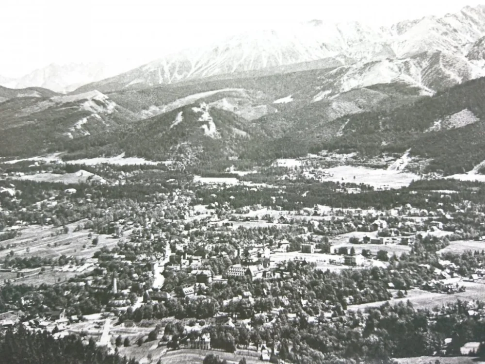ZAKOPANE. WIDOK Z GUBAŁÓWKI FOT. W. WERNER Wysoka jakość