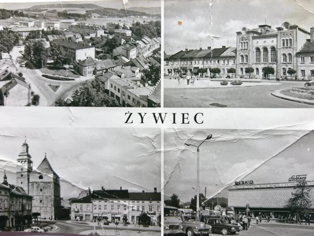 ŻYWIEC. WIDOK OGÓLNY. SIEDZIBA... FOT. J. SIUDECKI Dostępne od ręki