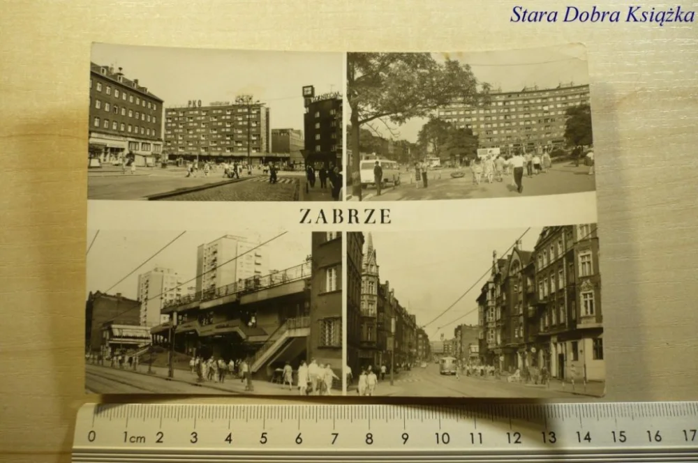 Kup teraz ZABRZE. SKRZYŻOWANIE ULIC... FOT. J. SIUDECKI
