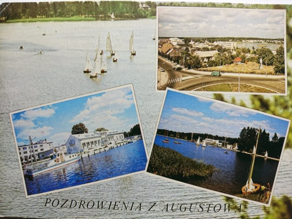 AUGUSTÓW. WIDOK OGÓLNY... FOT. RACZKOWSKI Wysoka jakość