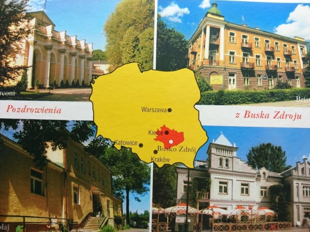 Cena promocyjna BUSKO ZDRÓJ. SANATORIUM 'MARCONI' FOT. ŚLIWA