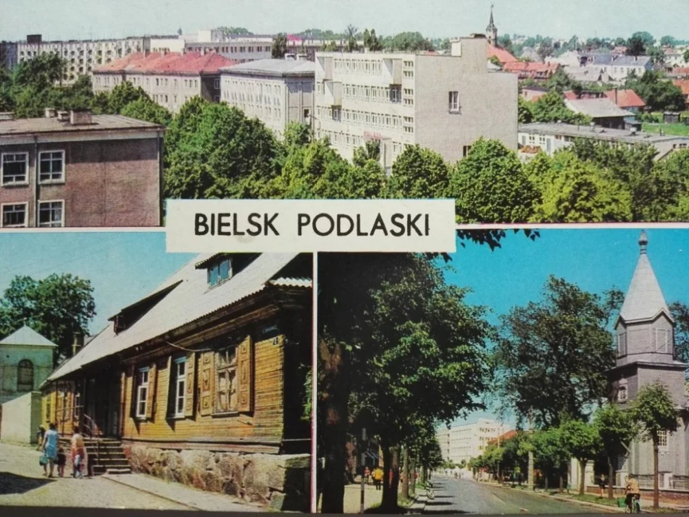 BIELSK PODLASKI. WIDOK OGÓLNY... FOT. J. TYMIŃSKI Tani