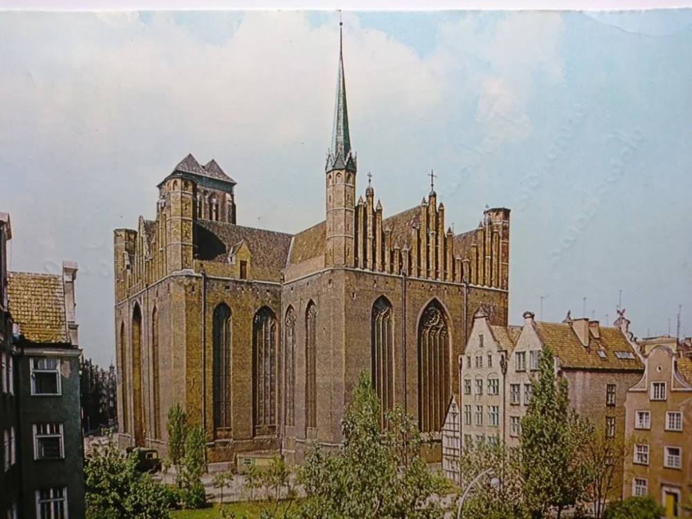 GDAŃSK. KOŚCIÓŁ NMP Z XIV-XVI w. FOT. K. JABŁOŃSKI Ostatnie sztuki