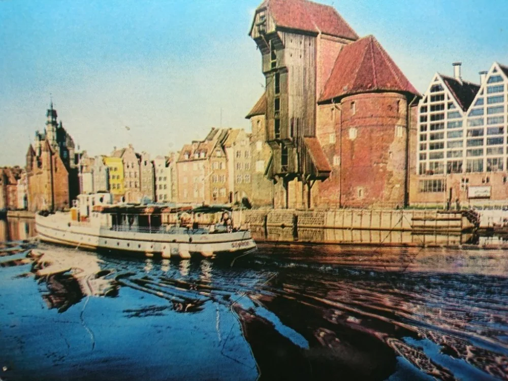 Oferta GDAŃSK. ŻURAW NAD MOTŁAWĄ... FOT. T. BILIŃSKI