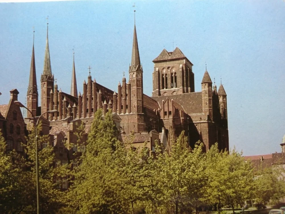 GDAŃSK. GOTYCKI KOŚCIÓŁ NMP... FOT. M. BRONARSKI Ograniczona ilość
