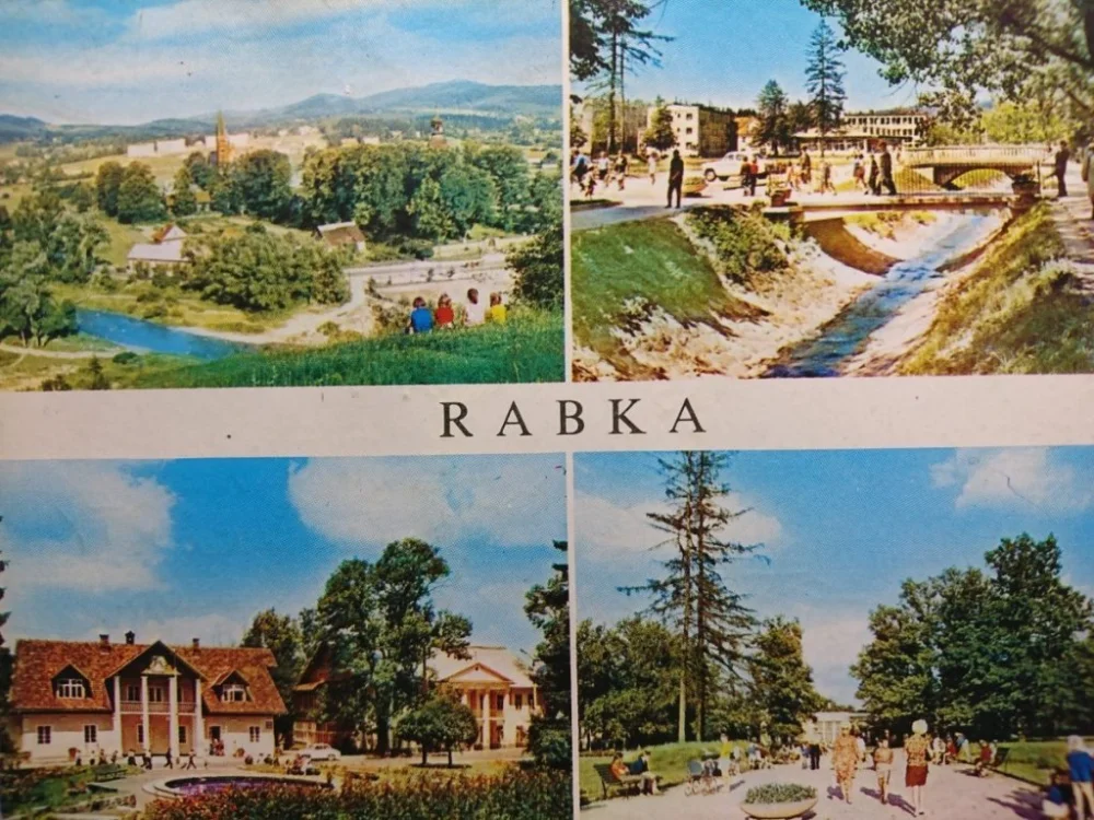 RABKA. WIDOK OGÓLNY; FRAGMENT... FOT. K. KACZYŃSKI Nowość
