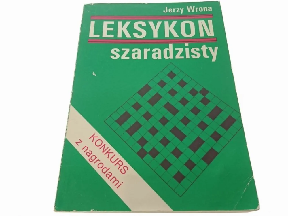 Nowość LEKSYKON SZARADZISTY - Jerzy Wrona 1992