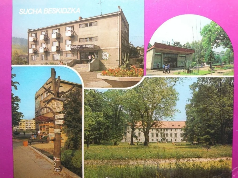 Darmowy zwrot SUCHA BESKIDZKA. MIASTO I OŚRODEK... FOT. ŁAGOCKI