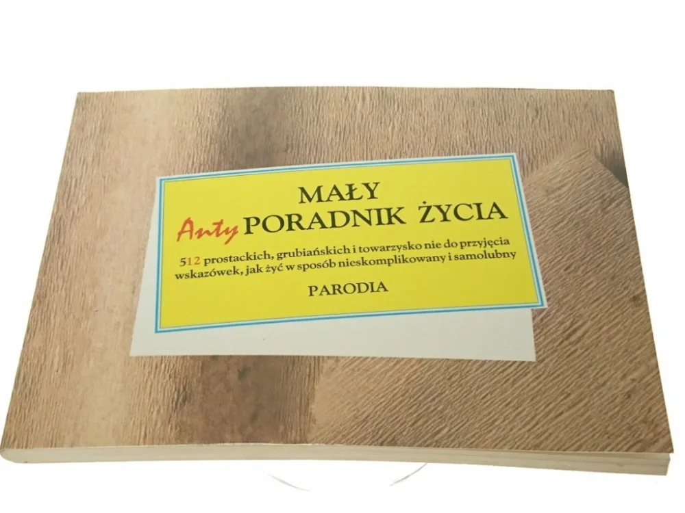 Hit sprzedaży MAŁY ANTY PORADNIK ŻYCIA. PARODIA - Dane 1994