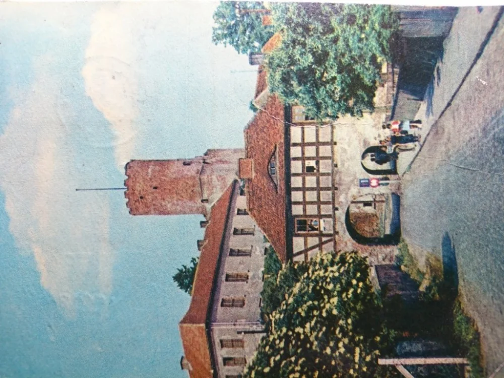 ŁAGÓW. GOTYCKI ZAMEK Z XIV w... FOT. J. F. BERGER Okazja