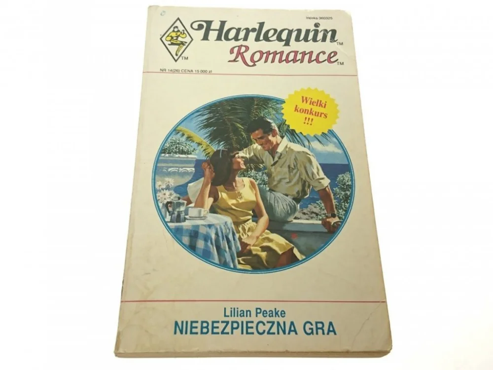 NIEBEZPIECZNA GRA - Lilian Peake 1992 Okazja