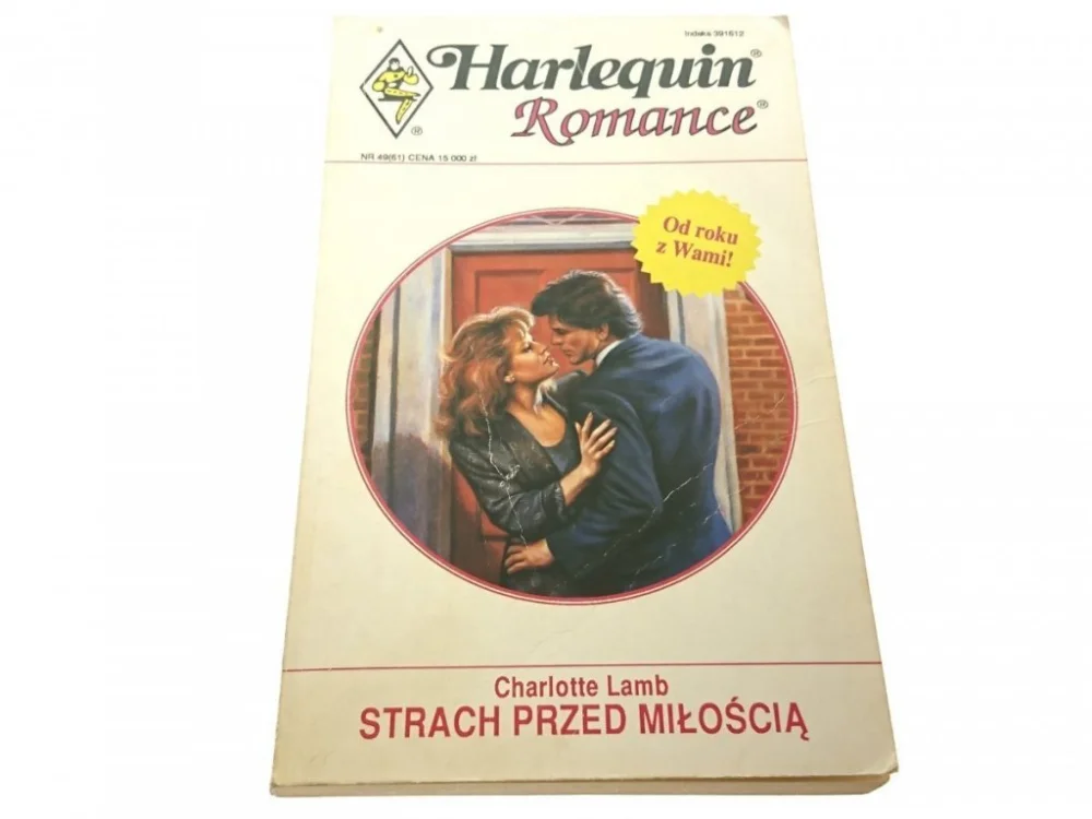 Bezpieczne zakupy STRACH PRZED MIŁOŚCIĄ - Charlotte Lamb 1992