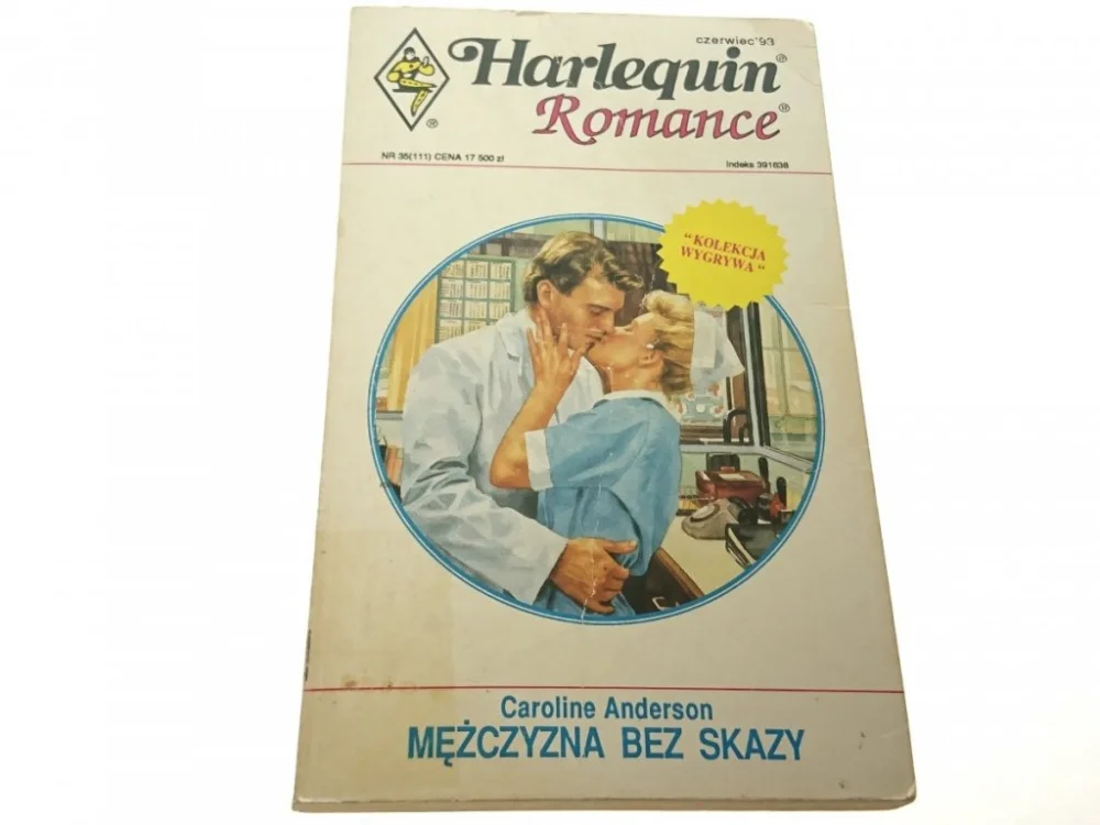 MĘŻCZYZNA BEZ SKAZY - Caroline Anderson 1993 Kup online