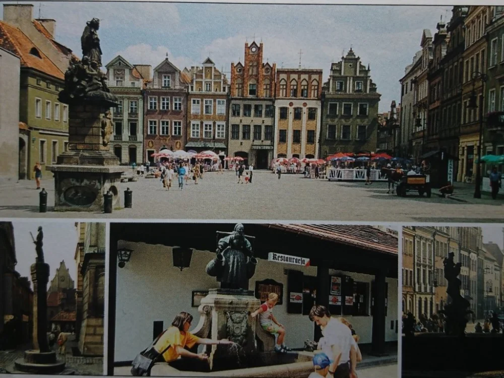 POZNAŃ. STARY RYNEK. PRĘGIERZ FOT. Z. STASZYSZYN Ostatnie sztuki