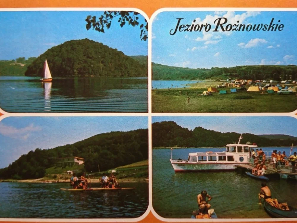 Tylko do końca tygodnia JEZIORO ROŻNOWSKIE. JEZIORO ZAPOROWE FOT SZYMAŃSKI