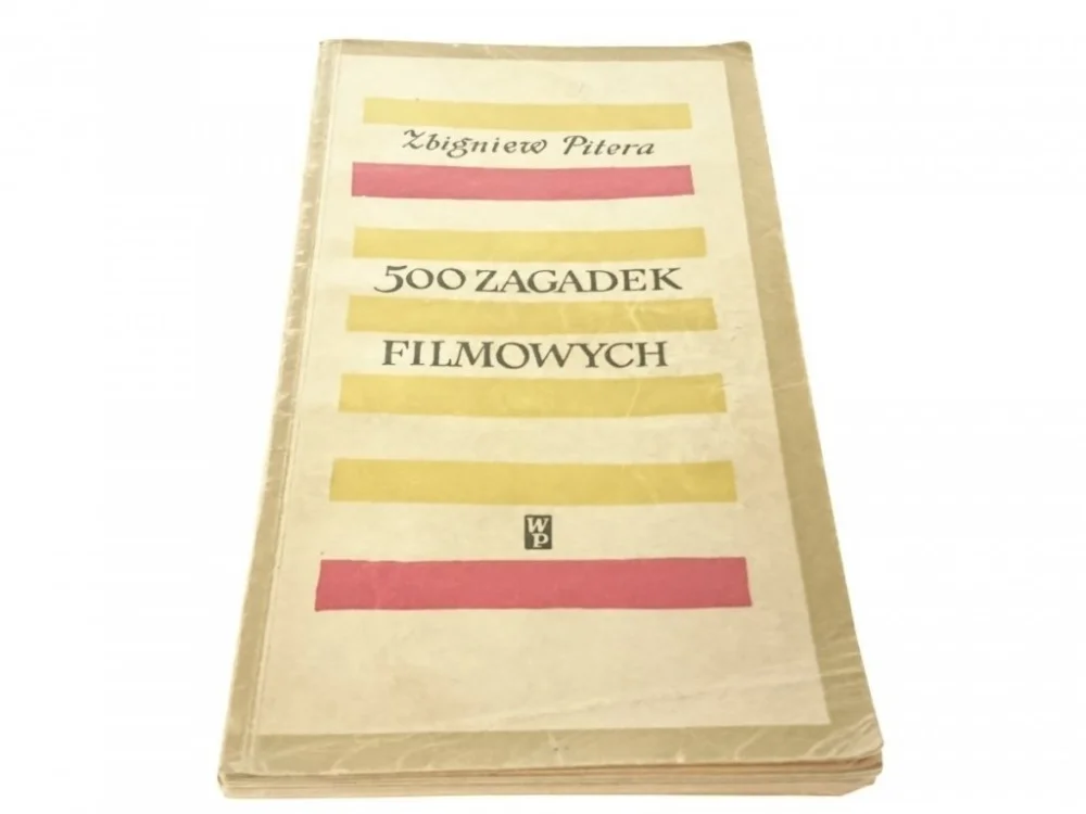 500 ZAGADEK FILMOWYCH - Zbigniew Pitera 1965 Tylko do końca tygodnia