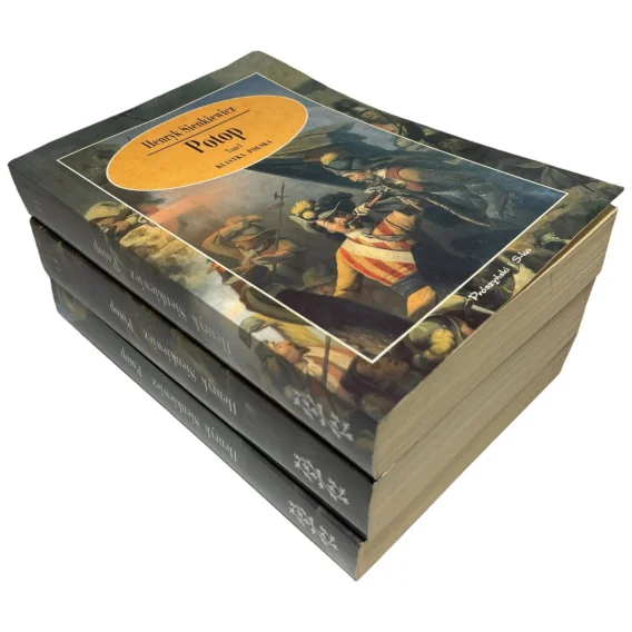 Oferta limitowana Henryk Sienkiewicz Potop tom I-III