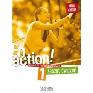 En action! 1 Hachette, 膯WICZENIA używany kat. A Tani