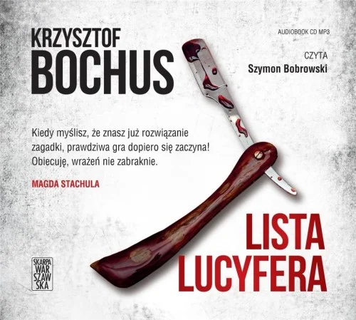 Wysoka jakość LISTA LUCYFERA. AUDIOBOOK, KRZYSZTOF BOCHUS
