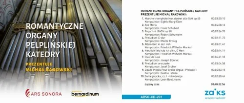 ROMANTYCZNE ORGANY PELPLI艃SKIEJ KATEDRY CD Ekspresowa dostawa