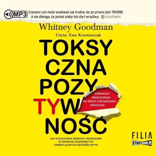 Kup online TOKSYCZNA POZYTYWNOś膯 AUDIOBOOK, WHITNEY GOODMAN