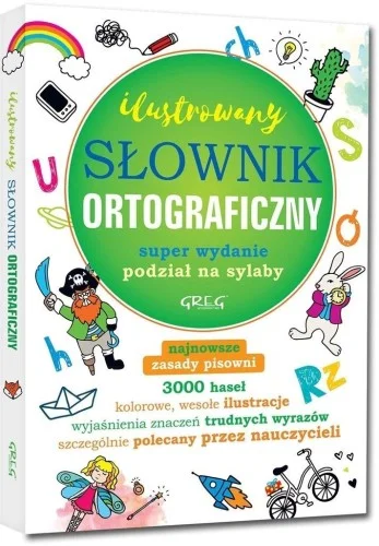 ILUSTROWANY SŁOWNIK ORTOGRAFICZNY TW GREG Wyprzedaż