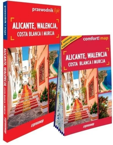 ALICANTE, WALENCJA.. LIGHT: PRZEWODNIK + MAPA Zamów dziś