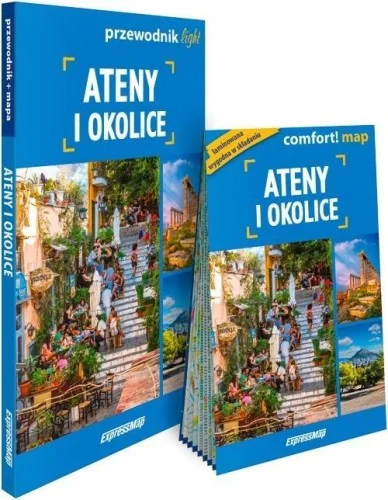 Hit sprzedaży ATENY I OKOLICE LIGHT: PRZEWODNIK + MAPA