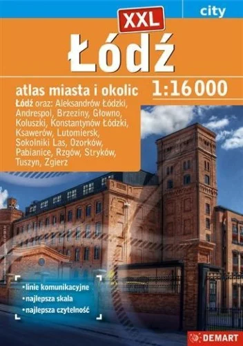 ATLAS MIASTA ŁD殴 PLUS 15 1:16000, PRACA ZBIOROWA Szybka dostawa