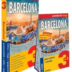 BARCELONA 3W1 PRZEWODNIK + ATLAS + MAPA Zamów teraz