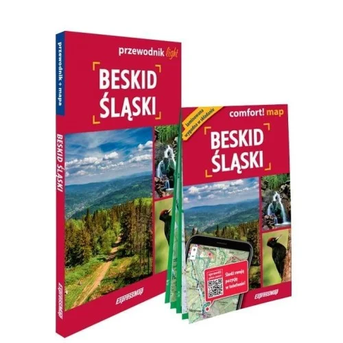 Popularny BESKID śLSKI LIGHT: PRZEWODNIK + MAPA