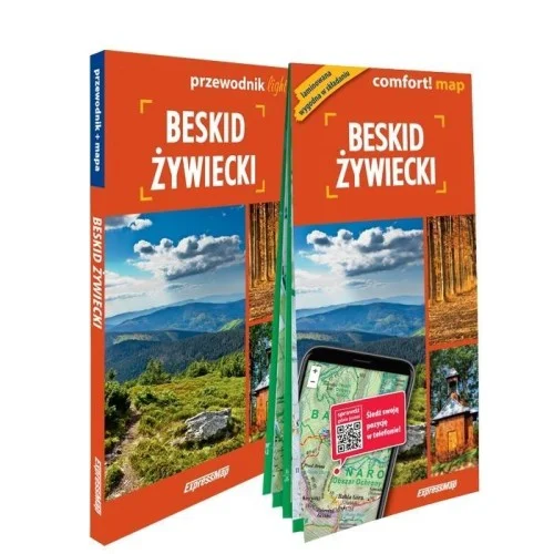 BESKID ŹYWIECKI LIGHT - PRZEWODNIK + MAPA Łatwy zwrot