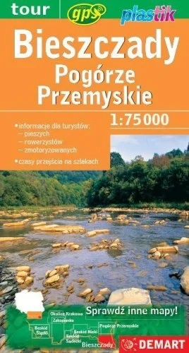 Dodaj do koszyka BIESZCZADY I POGRZE PRZEMYSKIE - MAPA TURYSTYCZNA