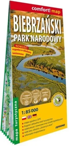 Najlepsza cena COMFORT! MAP - BIEBRZA艃SKI PARK NARODOWY 1:85 000
