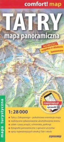 COMFORT! MAP - TATRY 1:28 000 W.2025 Sprawdź teraz